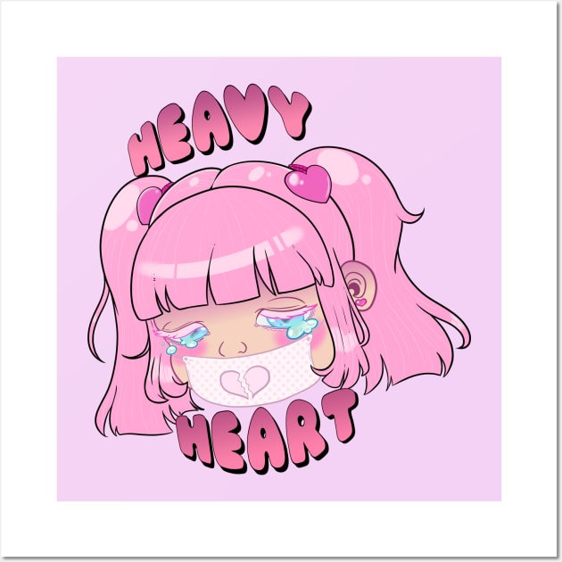 Heavy Heart Wall Art by LordressViper